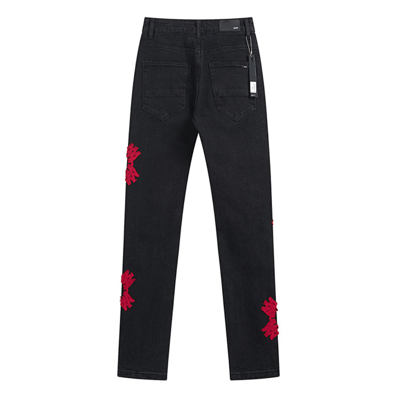 Amr Varsity Logo Jeans