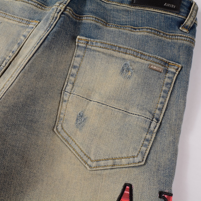 Amr Logo Blue Jeans