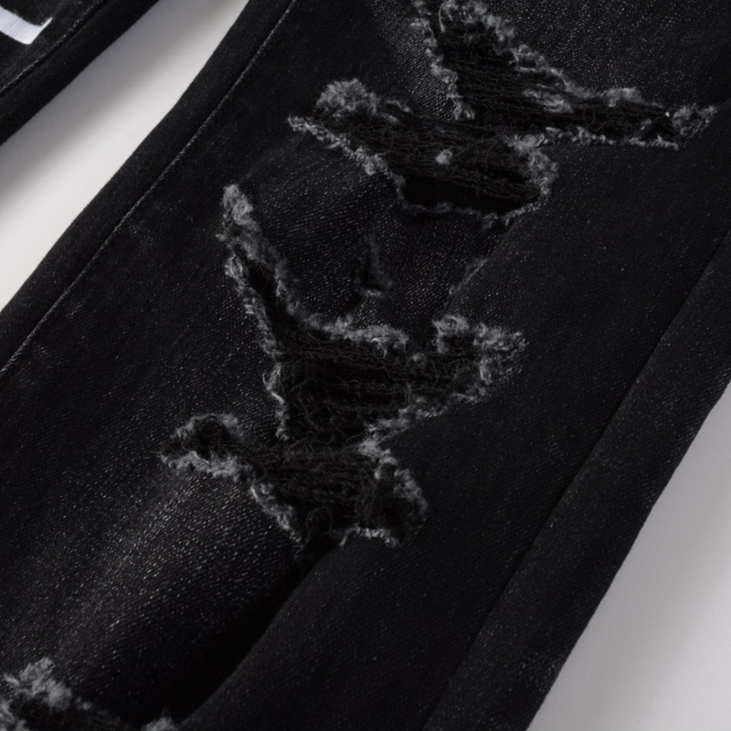 Amr M.A Bar Black Jeans