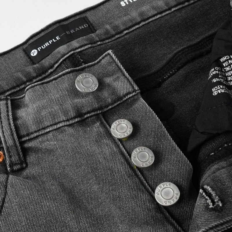 Purple Grey Diamonds Jeans