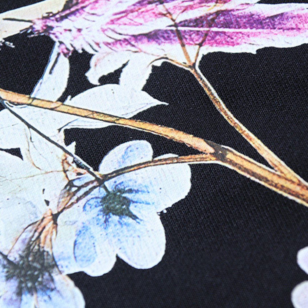 Off-White Off-W Monogram Hoodie - Negro Rosa Dragonfly