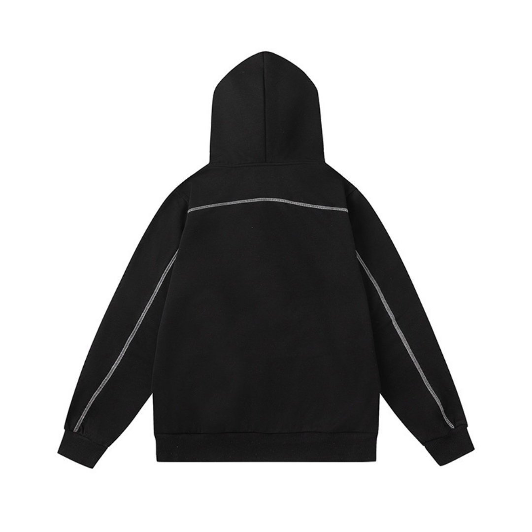 Conjunto Trapstar Negro Rojo Negro