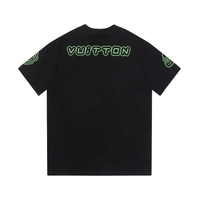Louis Vuitton Monogram T-shirt - Negro Liso Negro 18 54