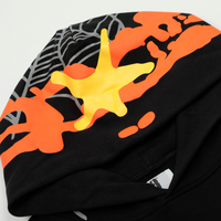 Buzo Sp5der Camo Negro Amarillo