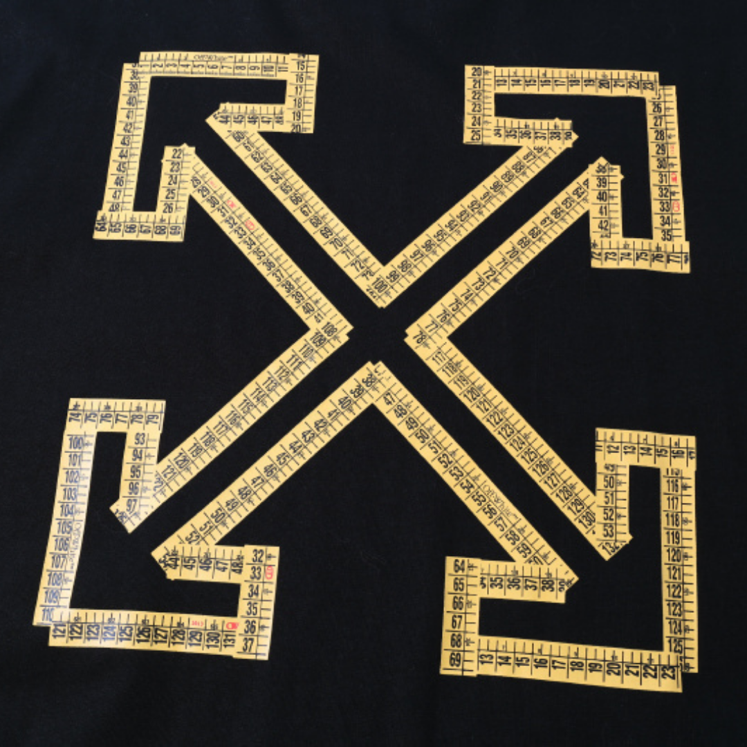 Off-White Off-W Monogram T-shirt - Negro Camo Amarillo