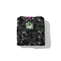Bape Zip Hoodie Camo Negro Tiger Rojo