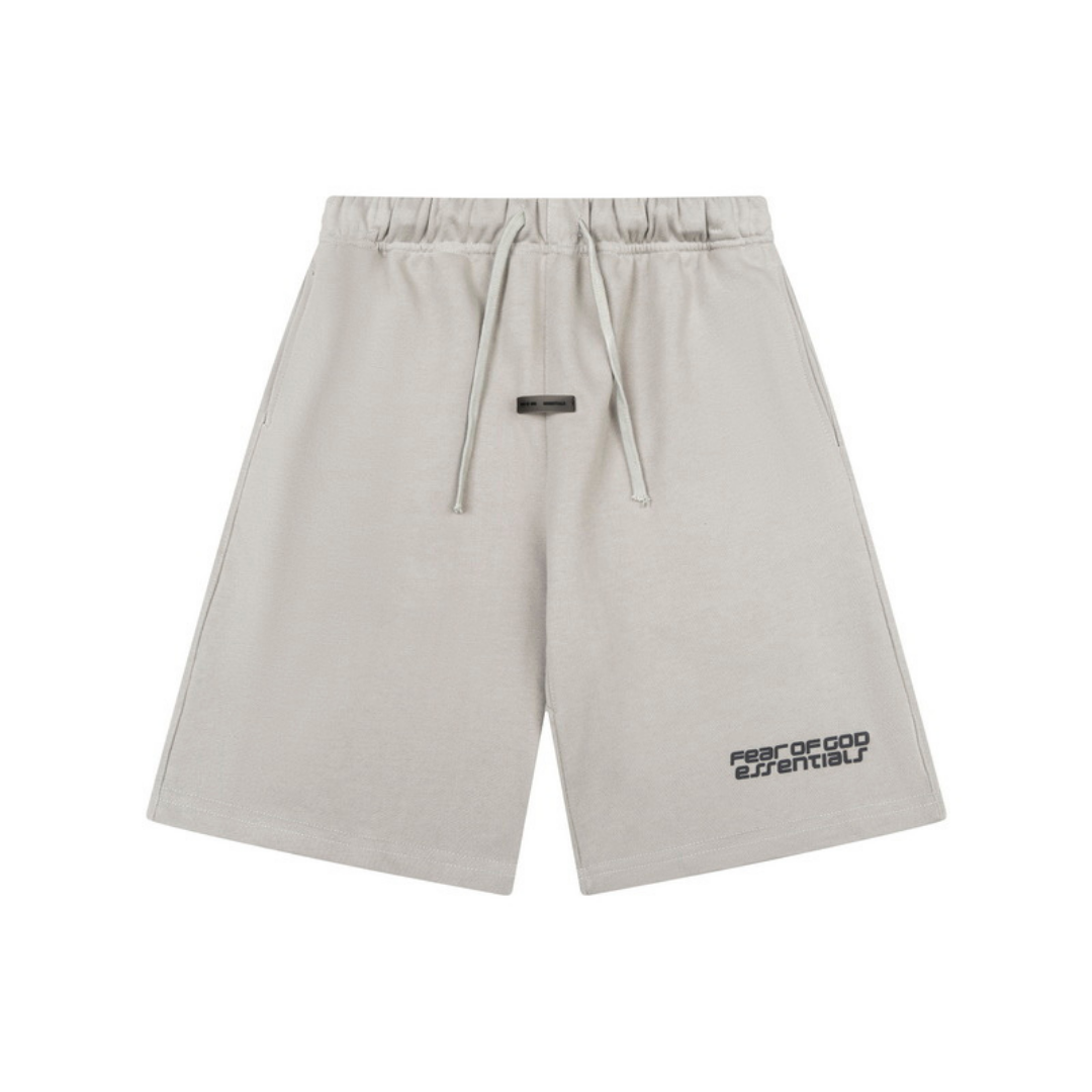 Essentials Shorts Blanco Logo