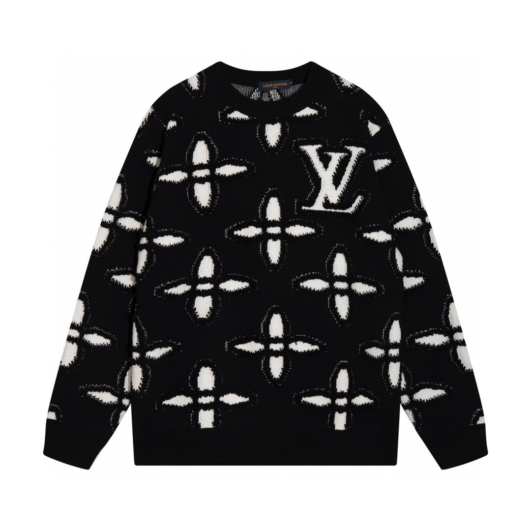 Monogram Sweater Monograma Negro