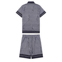 Amr Staggard Silk Short Set