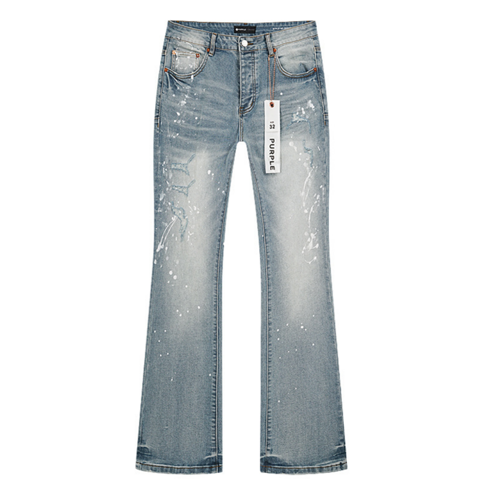 Purple Flared Jeans · Nova Neta · Nova Neta