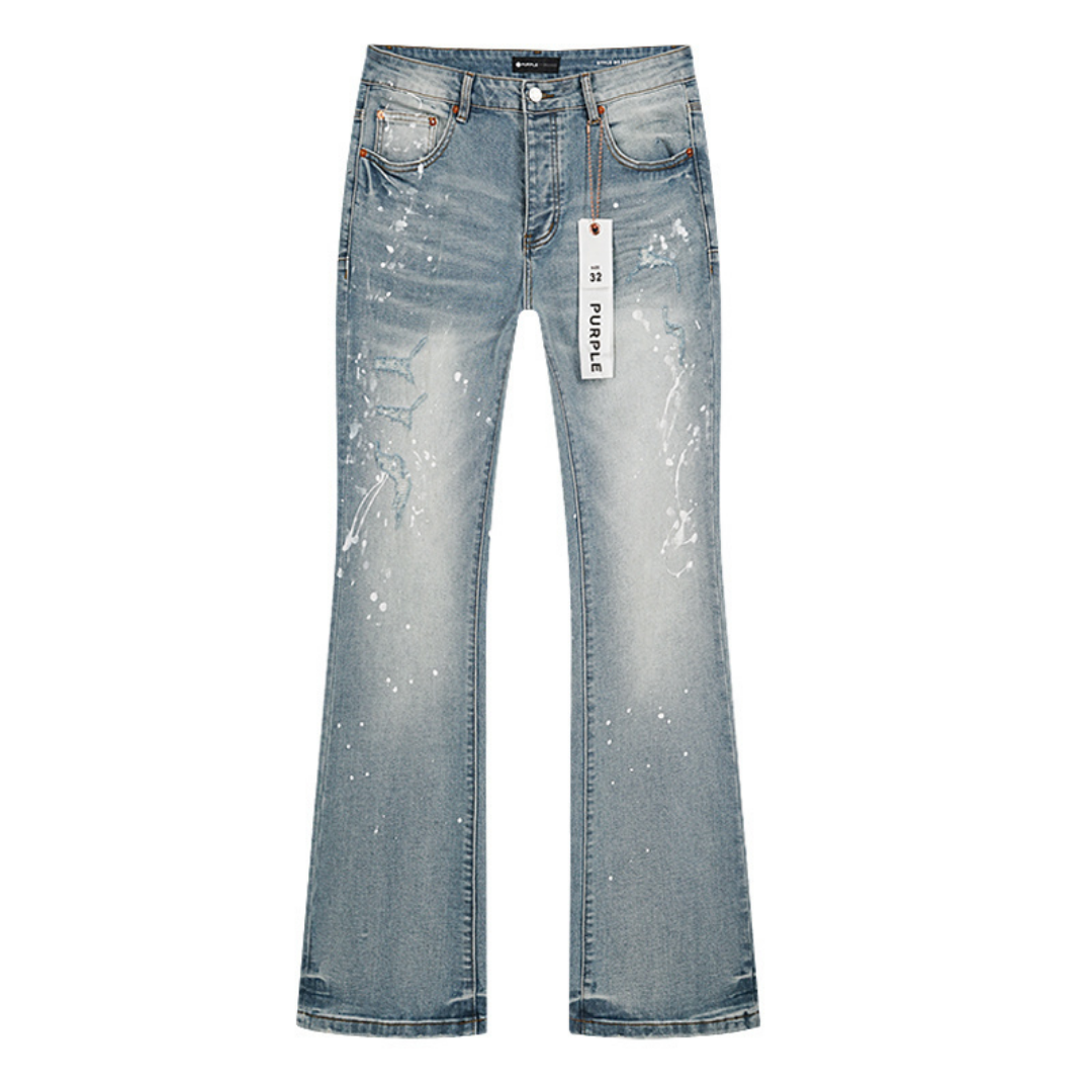 Purple Flared Jeans · Nova Neta · Nova Neta