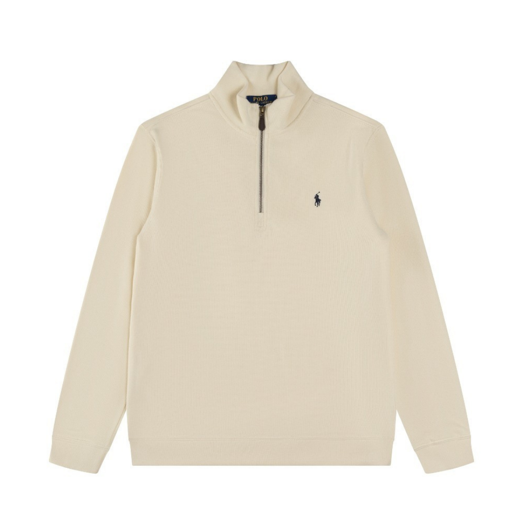 Camiseta Polo Ralph Lauren Beige Blanco Logo Negro 2