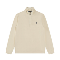 Camiseta Polo Ralph Lauren Beige Blanco Logo Negro 2