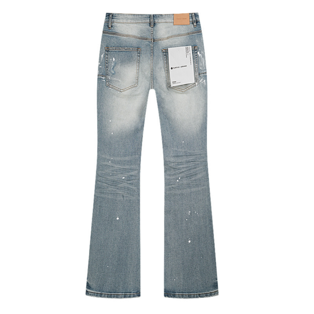 Purple Flared Jeans · Nova Neta · Nova Neta