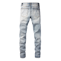 Amr Blue Gradient Jeans Azul