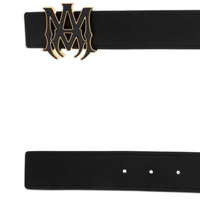 Amr Monogram Belt Monograma Negro Oro