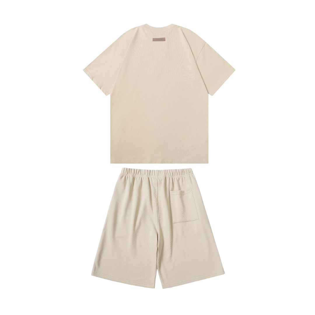 Essentials Short Set Cielo Blanco 1977