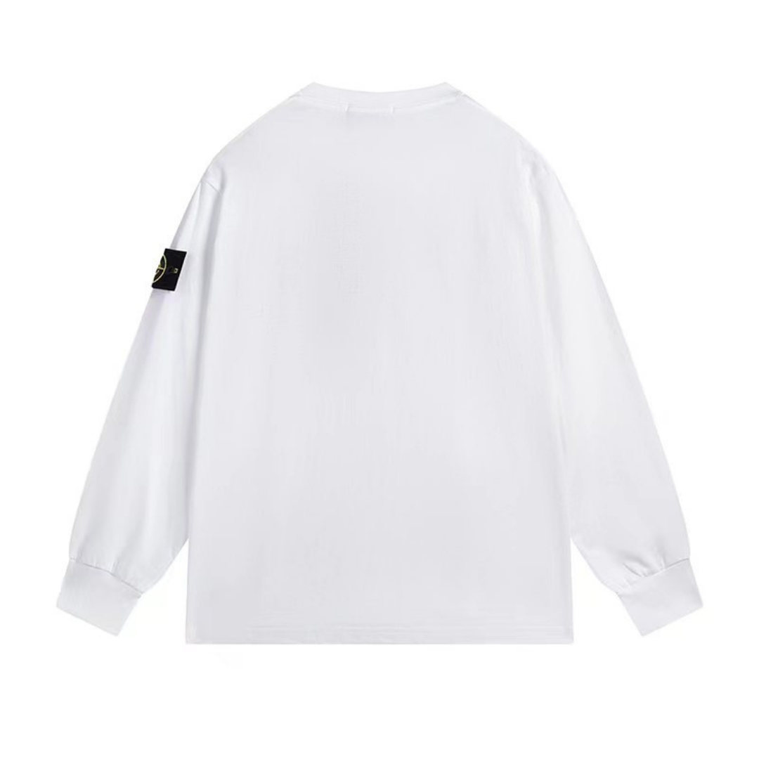 Buzo Stone Island Blanco Blanco Camo 2