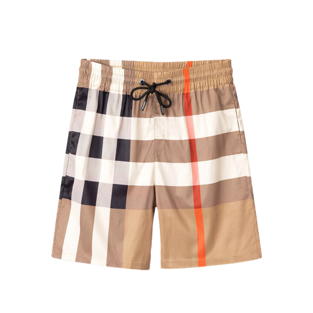 BB Monogram Shorts Camo Blanco