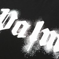 Camiseta Palm Angels Negro/Rosa