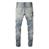Amr Snake Blue Jeans