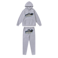 Conjunto Trapstar Gris Gris Azul