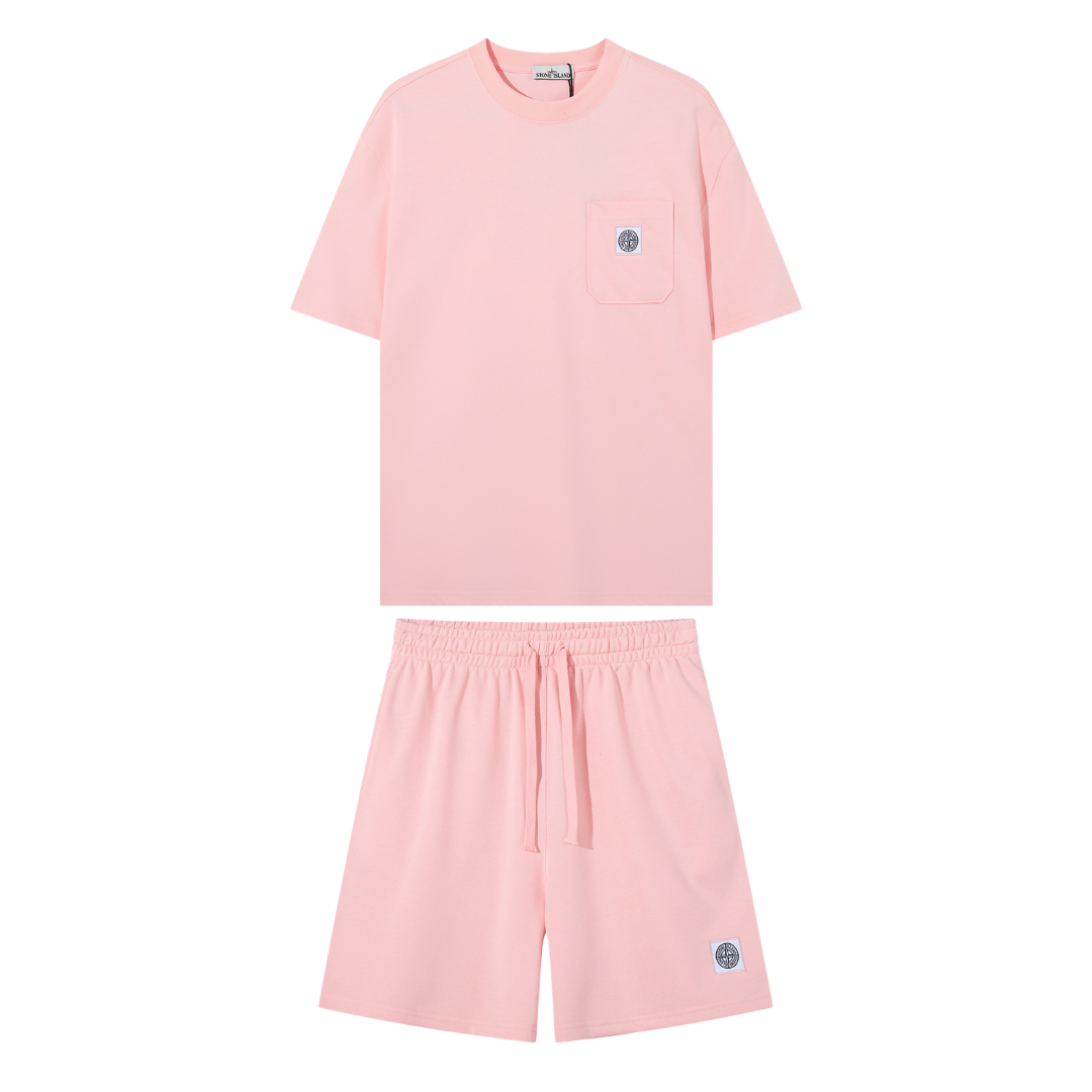 Louis Vuitton Monogram Short Set - Rosa