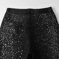 Purple Shorts Negro Estrellas Blancas 2