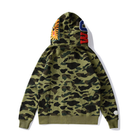 Bape Zip Hoodie Camo Verde