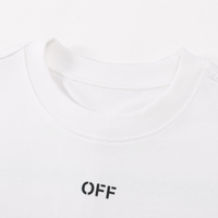 Off-White Off-W Monogram T-shirt - Blanco Liso Blanco