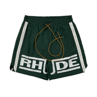 Pantalon Rh*de Verde Negro Rhude Blanco