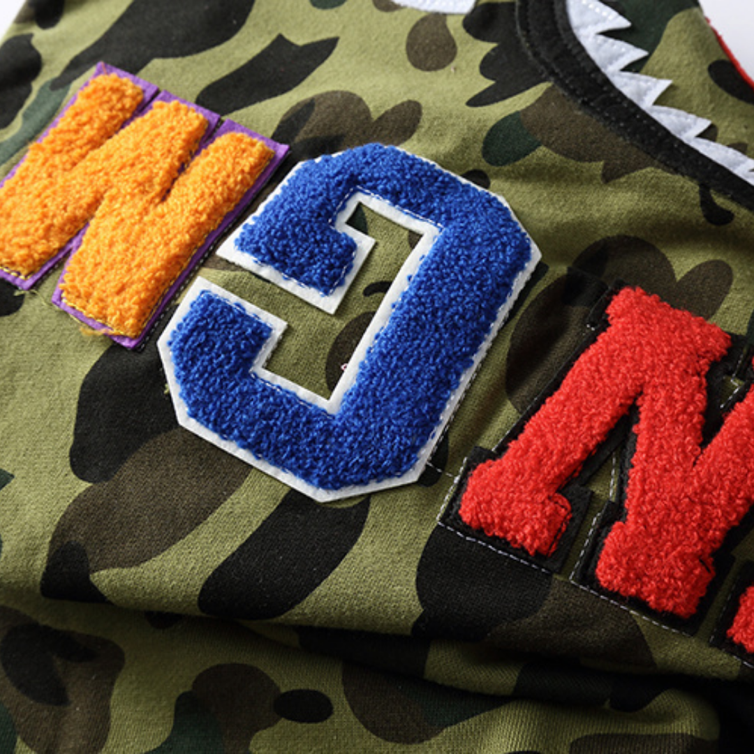 Bape Zip Hoodie Camo Verde