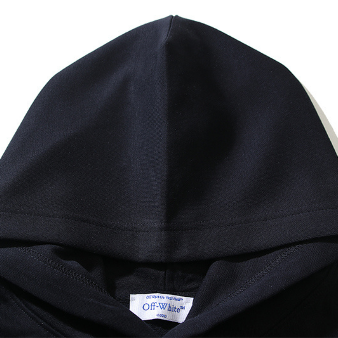 Off-White Off-W Monogram Hoodie - Negro Negro Verde Camo