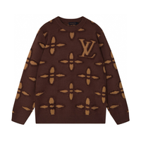 Monogram Sweater Monograma Rojo Blanco