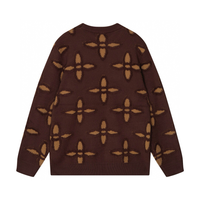 Monogram Sweater Monograma Azul Gris