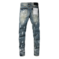 Purple Gradient Blue Jeans Rosa Camo