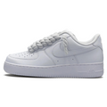 AF1 White - White Rope Laces