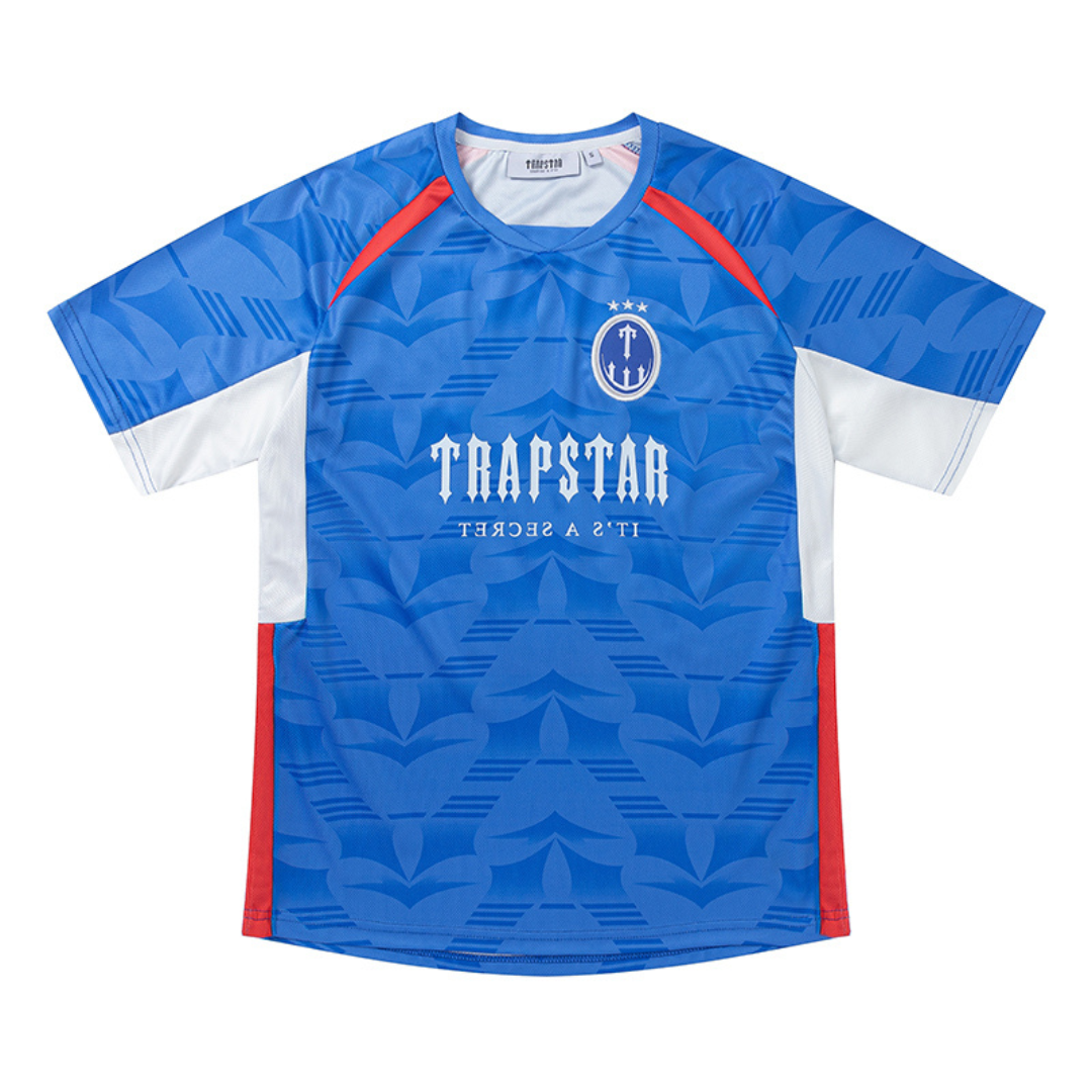 Camiseta Trapstar Azul/Rojo