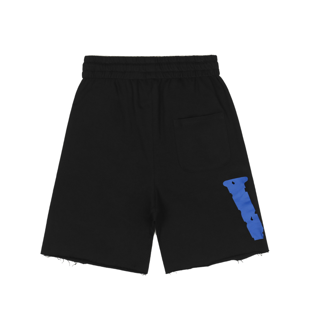 Pantalon Vlone Negro/Azul