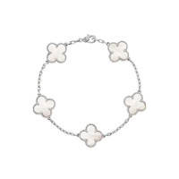 Chrome Monogram Bracelet
