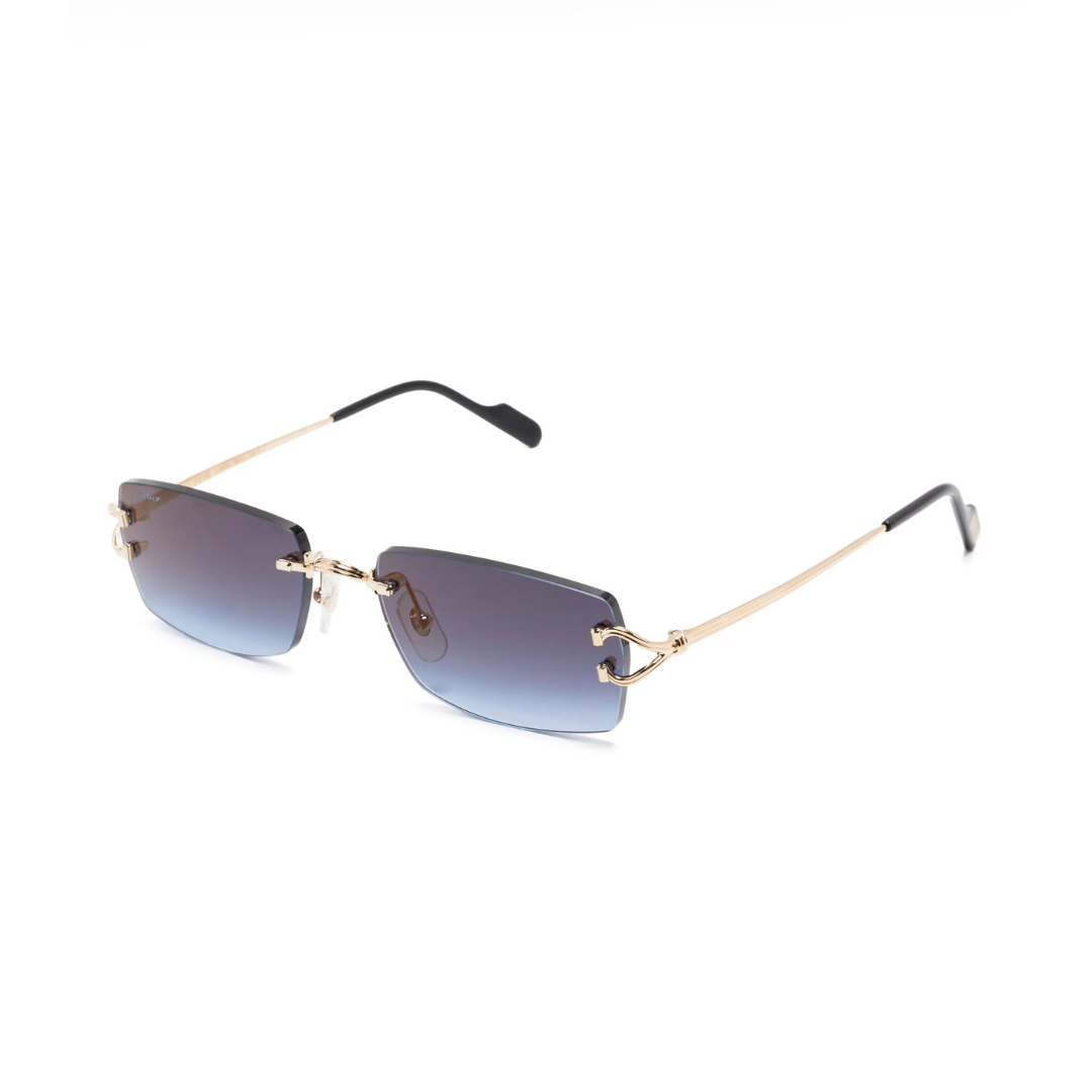Monochromatic Sunglasses Azul Gris Ombre