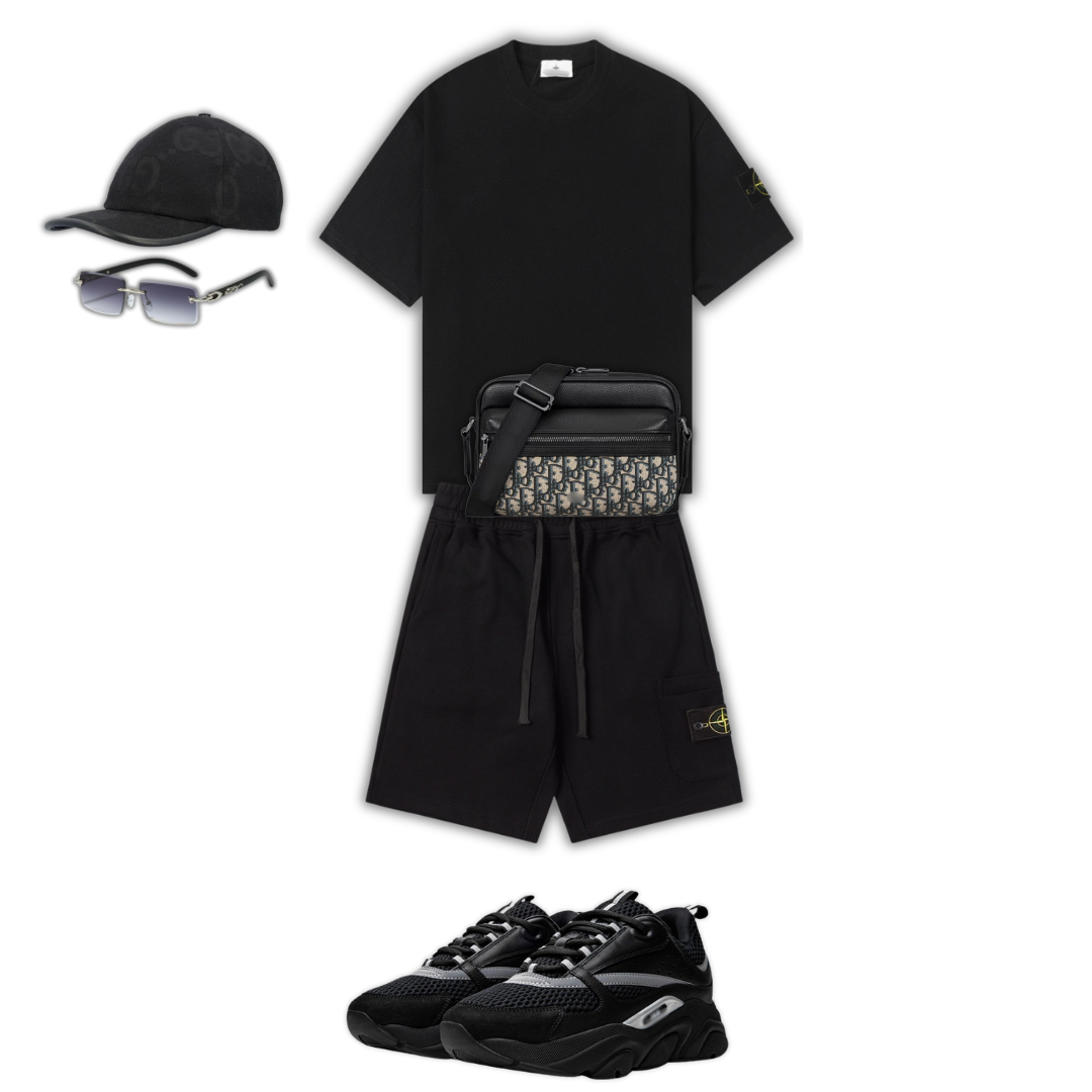 Outfit BB + Bag + Cap + Sunglasses + Sneakers · Nova Neta · Nova Neta