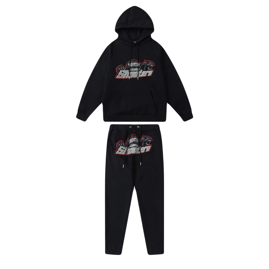 London Shooters Black Red Tracksuit · Trapstar · Nova Neta