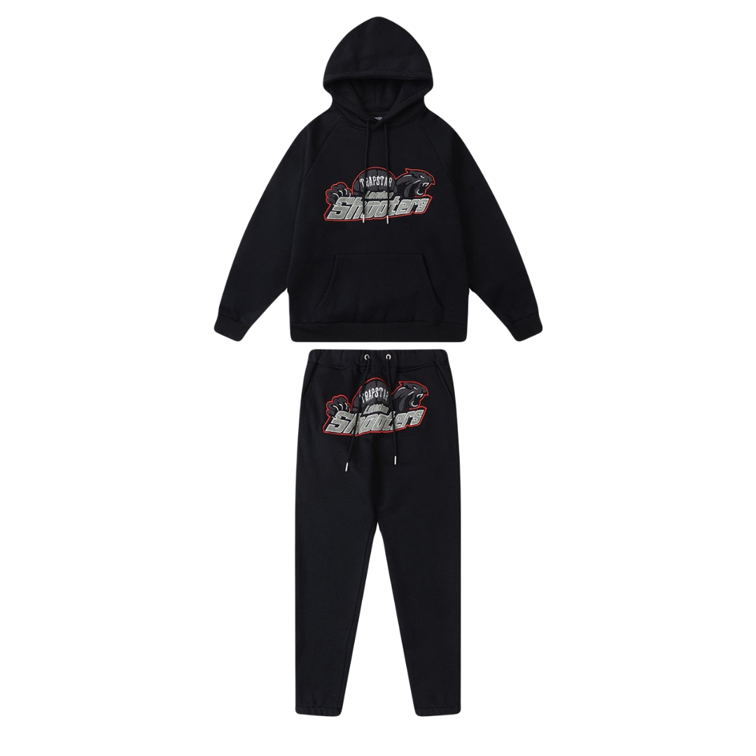 London Shooters Black Red Tracksuit · Trapstar · Nova Neta