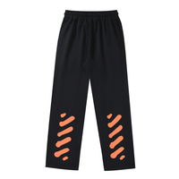 Off-White Off-W Monogram Pants Roturas Coral