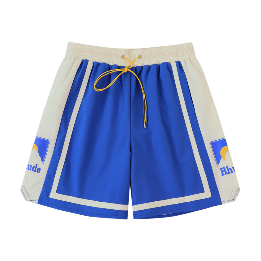 Pantalon Rh*de Azul Azul Blanco