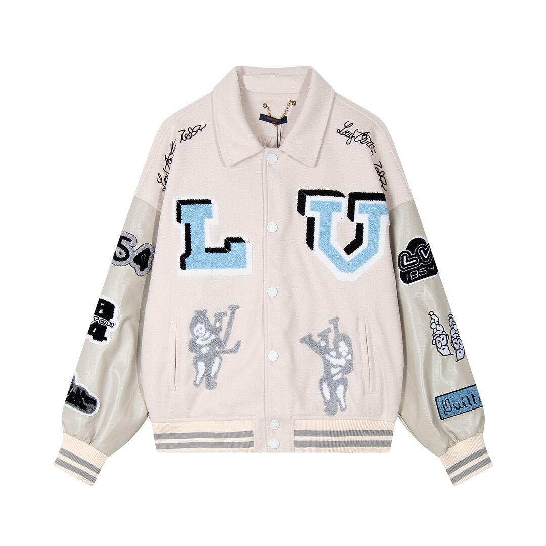 Monogram Jacket Lavado Claro Roturas