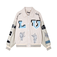 Monogram Jacket Lavado Claro Roturas