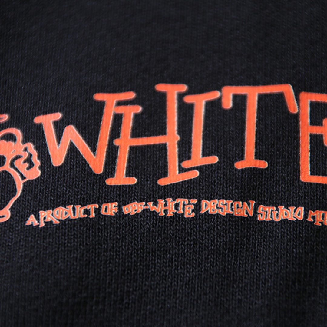 Off-White Off-W Monogram Pants Roturas Coral