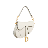 Dior Saddle Bag - Blanco